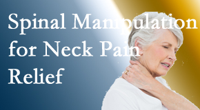 Johnson Chiropractic delivers chiropractic spinal manipulation to reduce neck pain. Such spinal manipulation decreases the risk of treatment escalation.