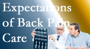 The pain relief expectations of Richmond back pain patients influence their satisfaction with chiropractic care. What’s realistic?