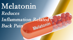 Johnson Chiropractic presents new findings that melatonin interrupts the inflammatory process in disc degeneration that causes back pain.