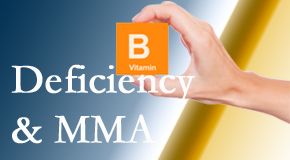 Johnson Chiropractic knows B vitamin deficiencies and MMA levels may affect the brain and nervous system functions. 