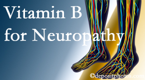 Johnson Chiropractic appreciates the benefits of nutrition, especially vitamin B, for neuropathy pain along with spinal manipulation.
