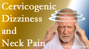 Johnson Chiropractic recognizes that there may be a link between neck pain and dizziness and offers potentially relieving care.
