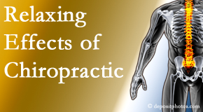 Johnson Chiropractic utilizes spinal manipulation for its calming effects for stress responses.