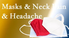 Johnson Chiropractic shares how mask-wearing may trigger neck pain and headache which chiropractic can help alleviate. 