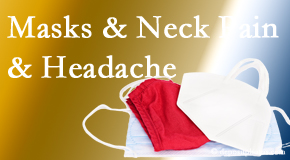 Johnson Chiropractic presents research on how mask-wearing may trigger neck pain and headache which chiropractic can help alleviate.