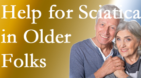 Older back pain and leg pain sufferers feel understood and are helped at Johnson Chiropractic.