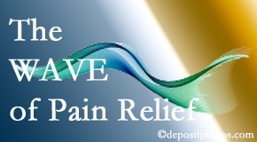 Johnson Chiropractic rides the wave of healing pain relief with our neck pain and back pain patients. 