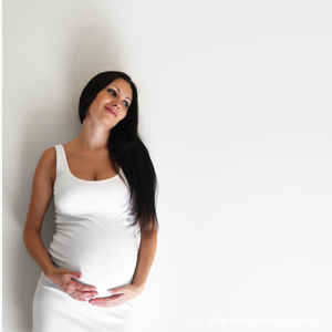 image of chiropractic treatment of a Richmond pregnant patient