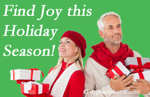 Johnson Chiropractic wishes joy for all our Richmond back pain patients to boost their back pain and their outlook on life.