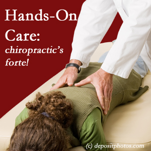 picture of Richmond chiropractic hands-on treatment