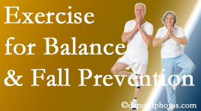 Richmond chiropractic care of balance for fall prevention involves stabilizing and proprioceptive exercise. 