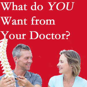 Richmond chiropractic at Johnson Chiropractic includes examination, diagnosis, treatment, and listening!