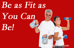Johnson Chiropractic recommends Richmond chiropractic patients to be as fit as they can for their back and body’s sake!