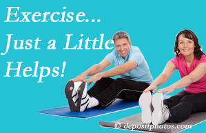  Johnson Chiropractic encourages exercise for improved physical health as well as reduced cervical and lumbar pain.