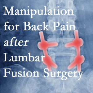 Richmond chiropractic spinal manipulation assists post-surgical continued back pain patients discover relief of their pain despite fusion. 