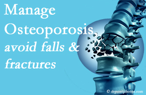 Johnson Chiropractic shares information on the benefit of managing osteoporosis to avoid falls and fractures as well tips on how to do that.