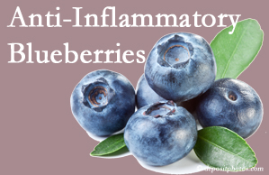 Johnson Chiropractic shares the powerful effects of the blueberry incorporating anti-inflammatory benefits. 