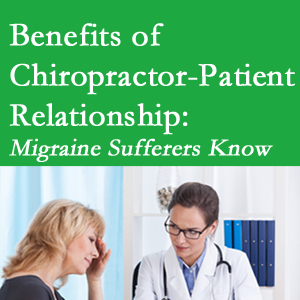 Richmond chiropractor-patient benefits are plentiful and especially apparent to episodic migraine sufferers. 