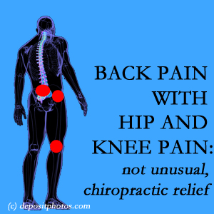 Richmond back pain, hip and knee osteoarthritis often appear together, and Johnson Chiropractic can help. 