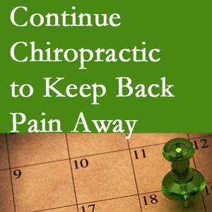 Continued Richmond chiropractic care fosters back pain relief.