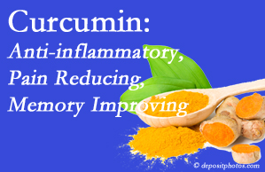 Richmond chiropractic nutrition integration is important, particularly when curcumin is shown to be an anti-inflammatory benefit.