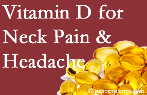 Richmond neck pain and headache may gain value from vitamin D deficiency adjustment.
