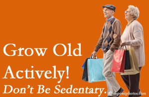 Johnson Chiropractic presents research touting the benefits of exercising twice a day – 30 minutes each time – instead of once a day (60 minutes) for older adults. 