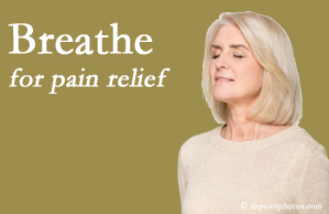 Johnson Chiropractic shares how important slow deep breathing is in pain relief.